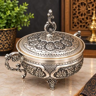 نقره دسته دار سایز یک