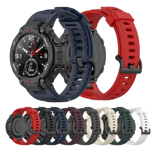 بند سیلیکونی ساعت هوشمند Amazfit T-Rex / T-Rex Pro