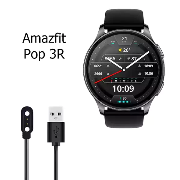کابل شارژر ساعت هوشمند Amazfit POP 3R