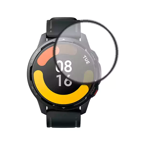 گلس ساعت هوشمند شیائومی S1 Active | پوشش کامل نمایشگر